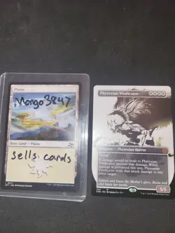 MT Phyrexian Vindicator Borderless Showcase NM Phyrexia: All Will Be One - Image 3