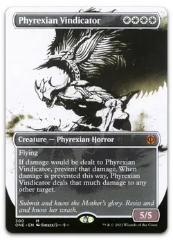 Phyrexian Vindicator (Showcase) M Phyrexia: All Will Be One 300 NM - Image 1
