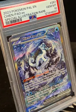 PSA 10 Chien-Pao ex 261/193 Paldea Evolved SAR Pokemon TCG English - Image 4