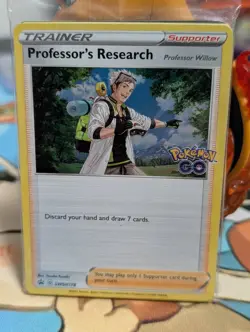 Pokemon SEALED Professor's Research SWSH178 Pokemon Go Promo Pack!! - Image 1