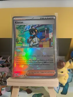 Pokemon TCG - Prismatic Evolutions - Kieran - Pokeball Pattern - Image 1