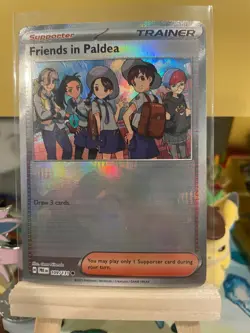 Friends in Paldea Pokeball (109/131) - Prismatic Evolutions - Pokemon TCG - NM - Image 1