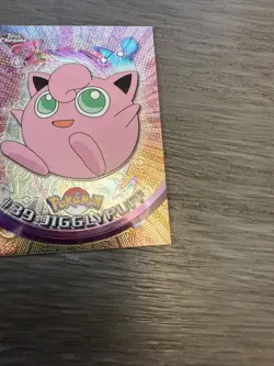 2000 Topps Chrome Pokemon Series 1 #39 Jigglypuff - Image 3