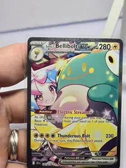 Iono's Bellibolt ex 183/159 SIR Journey Together Pokemon TCG NM/Mint - Image 4