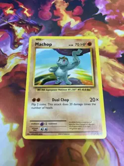 Machop 57/108 Evolutions Regular LP-Lightly Played Pokemon TCG - Image 1