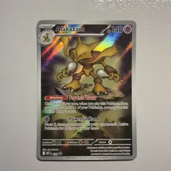 Pokemon TCG - Alakazam 009 (Black Star Promo) - Mega Evolution Promo - Image 1