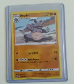 Pokemon TCG Lost Origin: Rhydon (090/196) - Uncommon - Near Mint - Image 1
