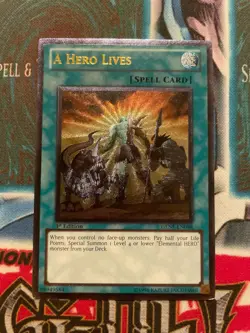 A Hero Lives (UTR) GENF-EN098 Generation Force 1st Edition NM Yugioh - Image 1