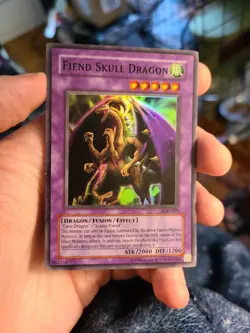 Yugioh Fiend Skull Dragon LOD-039 Super Rare - Image 1