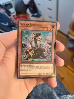 Yugioh Scrap Recycler FIGA-EN051 1st Super Rare - Image 1