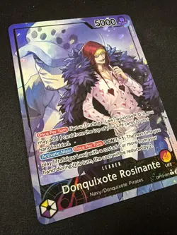 Donquixote Rosinante (061) (Alternate Art) OP12-061 Legacy of the Master Foil - Image 2