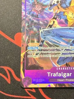 One Piece P-093 Trafalgar Law (Illustration Box Vol.6) Promo Foil ENG NM #2 - Image 5