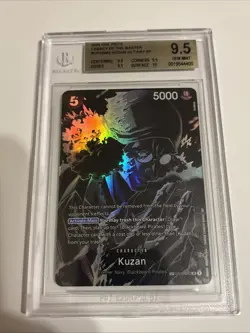 One Piece Legacy Of The Master Kuzan OP10-082 Alt Art SP SR BGS 9.5 Not PSA - Image 1