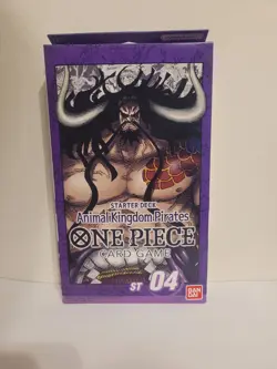One Piece TCG Starter Deck 4: Animal Kingdom Pirates (ST-04) SEALED ENGLISH - Image 1