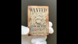 Monkey D. Luffy Nika Wanted poster OP05-119 SEC Parallel One Piece Card Japanese - Image 2