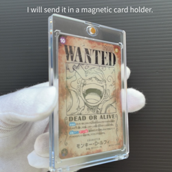 Monkey D. Luffy Nika Wanted poster OP05-119 SEC Parallel One Piece Card Japanese - Image 5