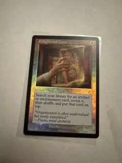 NM Enlightened Tutor (Retro Frame) & LP Mystical Tutor (Borderless) -Foil MTG - Image 1
