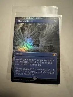 NM Enlightened Tutor (Retro Frame) & LP Mystical Tutor (Borderless) -Foil MTG - Image 3