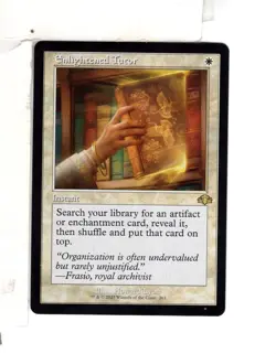 MTG SkeenAB Enlightened Tutor RETRO FRAME from Dominaria Remastered. NM. - Image 1