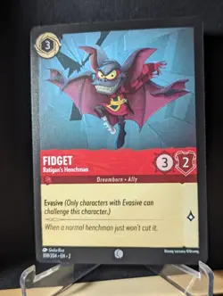 Disney Lorcana: Rise of the Floodborn - Fidget - #108/204 Common - NON Foil - Image 1