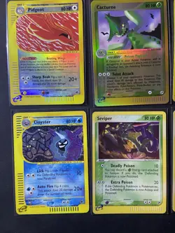 Pokemon Card lot - 9 E Reader Holo/Reverse Holos In Various Conditions - Image 2