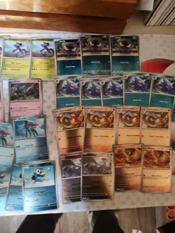 Pokemon Phantasmal Flames Massive 248 Reverse Card Lot Piplup Charmeleon Haunter - Image 2