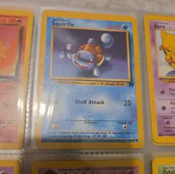 Vintage Pokemon Cards team Rocket Lot Of 9 Non Holo MP/HP* MINT CONDITION - Image 3