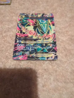 Pokemon TCG Mega-Rayquaza-EX Roaring Skies Holo Full Art Ultra Rare Card 105/108 - Image 1