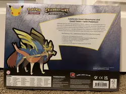 Pokemon TCG Celebrations 25th Zacian Deluxe Pin Collection Box New Sealed - Image 2