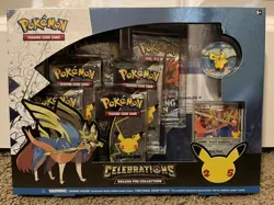 Pokemon TCG Celebrations 25th Zacian Deluxe Pin Collection Box New Sealed - Image 3