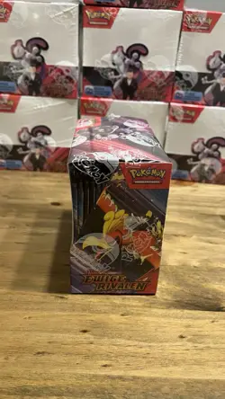 Pokemon TCG Ewige Rivalen Display 36er Deutsch Neu OVP Sealed Team Rocket - Image 2