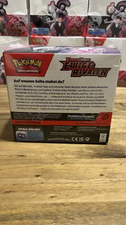Pokemon TCG Ewige Rivalen Display 36er Deutsch Neu OVP Sealed Team Rocket - Image 3