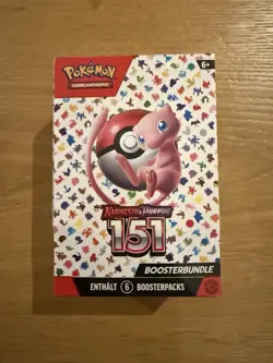 Pokemon Karmesin & Purpur 151 Booster Bundle Deutsch Neu & OVP Sealed Pokemon 820650455629 - Image 1