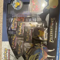 Pokemon TCG Celebrations 25th Zacian Deluxe Pin Collection Box BRAND NEW SEALED - Image 3