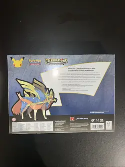 Pokemon TCG Celebrations 25th Zacian Deluxe Pin Collection Box New Sealed - Image 4