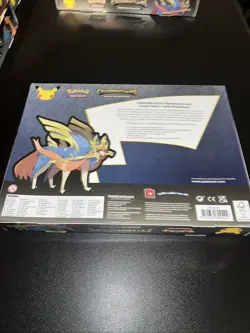 Pokemon TCG Celebrations 25th Zacian Deluxe Pin Collection Box New Sealed - Image 5