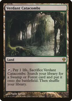 MTG Verdant Catacombs - Zendikar #229 - Image 1