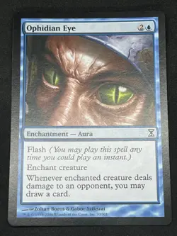 Magic the Gathering MTG Ophidian Eye Blue Time Spiral Common - Image 1