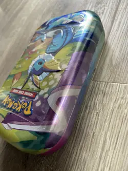 Pokemon TCG: S&V Prismatic Evolutions Vaporeon Mini Tin (2 Packs) New & Sealed ✅ - Image 4