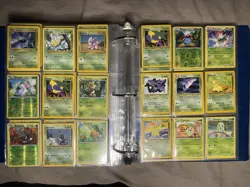 Pokemon TCG Vintage Childhood Binder Collection Lot Over 500 Cards Holos WOTC - Image 1