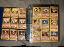 Pokemon TCG Vintage Childhood Binder Collection Lot Over 500 Cards Holos WOTC - Image 4
