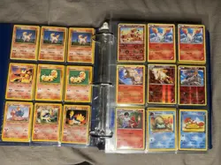 Pokemon TCG Vintage Childhood Binder Collection Lot Over 500 Cards Holos WOTC - Image 5