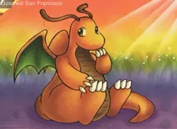 Pokemon TCG Dragonite 19/62 Fossil 1st Edition Non-Holo Trading Card - Image 4