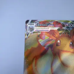 Pokemon TCG Eevee VMAX SWSH087 Black Star Promo Full Art Holo Card - Image 3