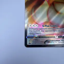 Pokemon TCG Eevee VMAX SWSH087 Black Star Promo Full Art Holo Card - Image 4