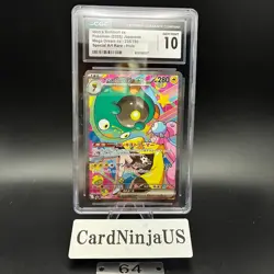 CGC GEM MINT 10 Iono's Bellibolt ex SAR 236/193 M2a MEGA Dream ex Pokemon Card - Image 1