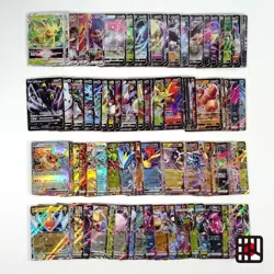 Bulk Lot 100 V ex VMAX VSTAR NM-LP No Dupes Japanese Pokemon Card 625 - Image 1