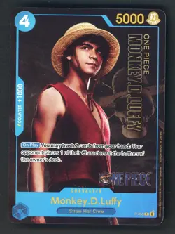 2024 One Piece Premium Card Collection Live Action #P-055 Monkey D. Luffy - Image 1