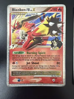 Pokemon Blaziken FB LV.X & Dialga LV.X Lot - 2 English TCG Cards - Image 2