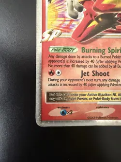 Pokemon Blaziken FB LV.X & Dialga LV.X Lot - 2 English TCG Cards - Image 4